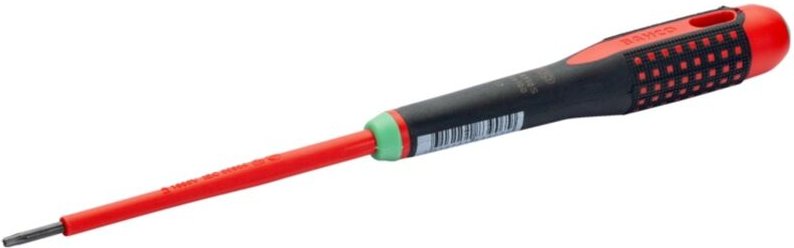 Bahco Nach VDE isolierter ERGO-TORX-Schraubendreher mit Dreikomponenten-Griff, T30 x 175 mm