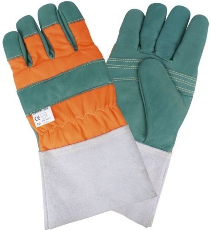 Schutzhandschuh für Kettensäge mit Handgelenkband T8