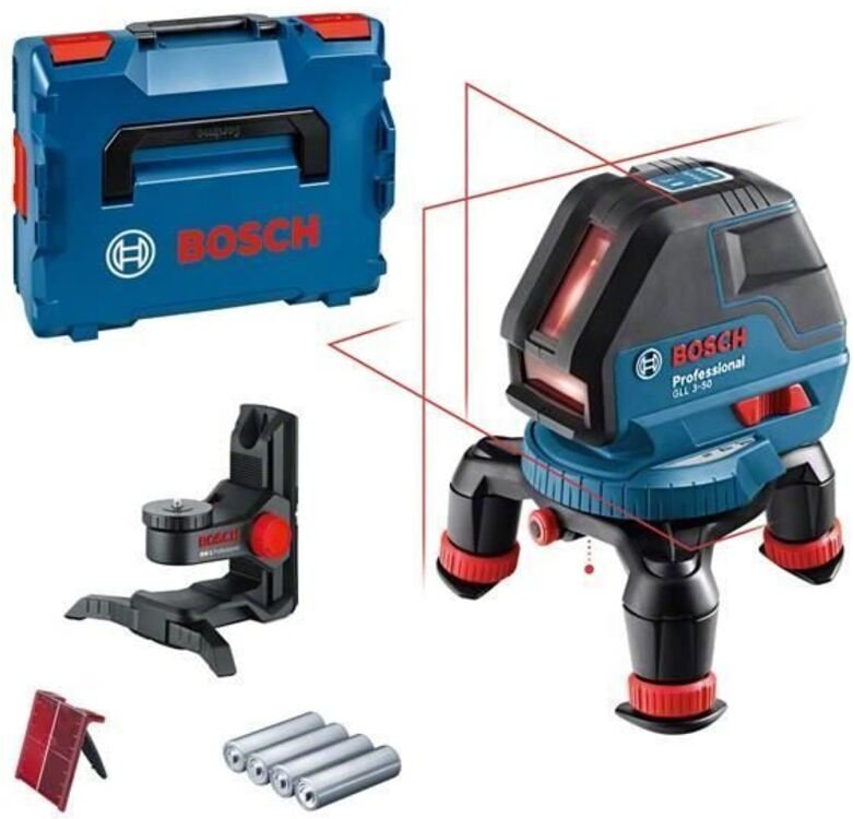 Bosch - Linienlaser gll 3-50 Professional im Set + bm 1 Professional in l-boxx