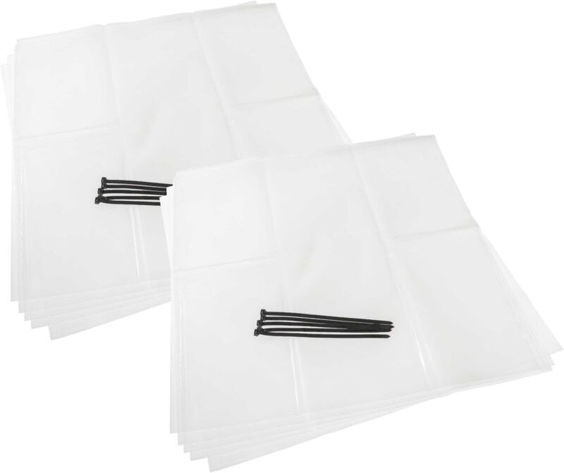 vhbw 10x Spänefangsack Ersatz für Festool 4014549331361 für Späneabsauganlage, Rohluftentstauber - Polyethylen-Staubbeut...