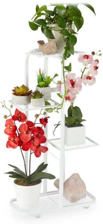 Metal plant shelf 4 levels