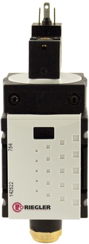 3/2-Wegeventil »FUTURA-mini«, el. betätigt, 24 v dc, 2,5 w, g 1/4 - Riegler