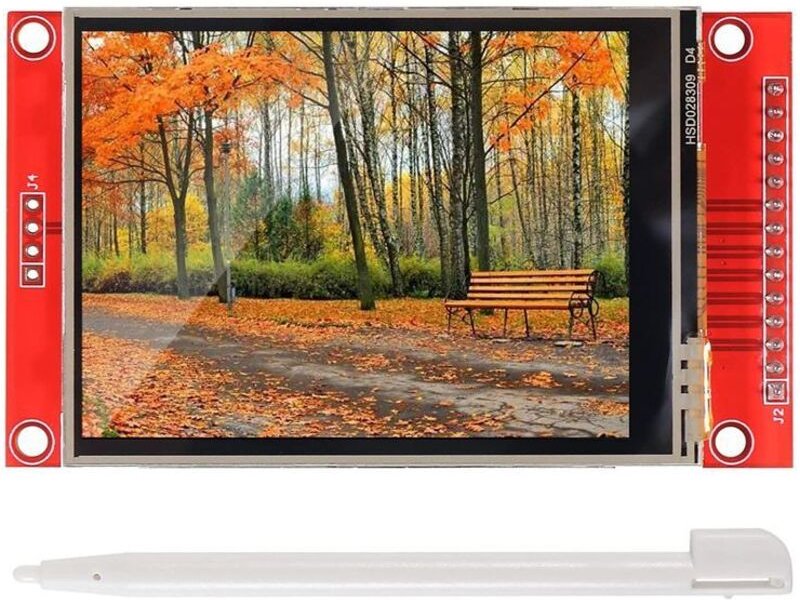 Thumbnail - 2,8 Zoll ILI9341 SPI TFT LCD Display Touch Panel 320X240 Bildschirm Schild 5V/3,3V STM32 Modul