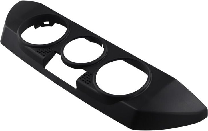 Tlily - Auto Schwarz Front Dashboard ac Heizung Steuerung Paneel Trim Abdeckung Kappe Passend für 9N 2002-2010 6Q0820075...