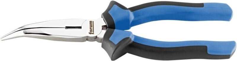 Flachrundzange gebogen 200 mm Forum