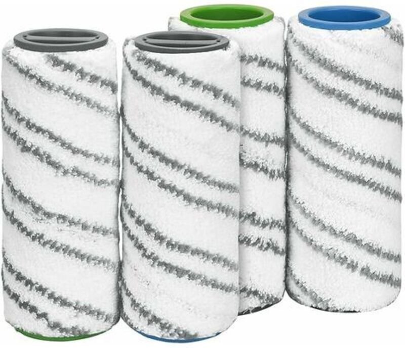 Ersatzrollen – für Karcher FC3 FC5 FC7 Akku-Bodenreiniger, Zubehör 2.055-007.0 – 4 Stück