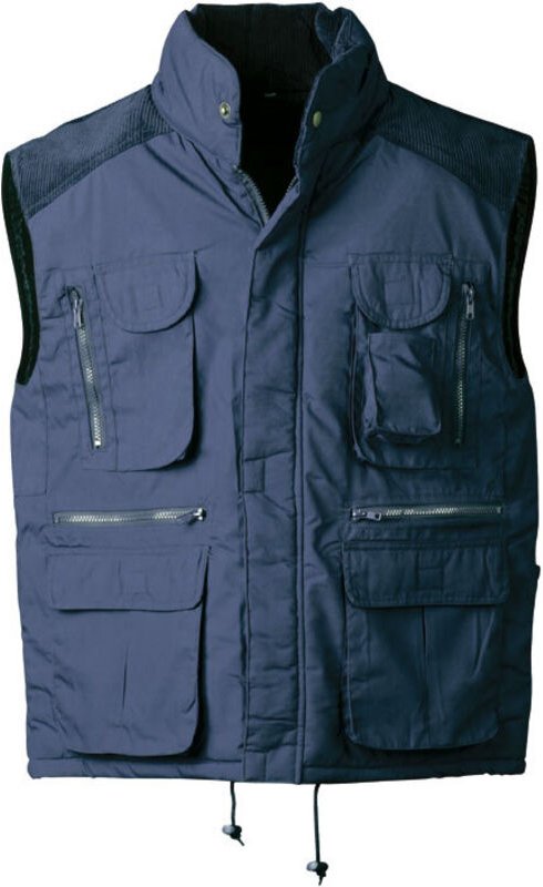 Gr .L (54/56) REINDORF WESTE MIT CORDBESATZ REINDORF VEST WITH CORDUROY TRI