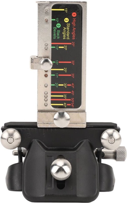 Winkelverstellbare Schärfhilfe für Holz, manuelles Schärfset für Meißel aus Aluminiumlegierung für Holzbearbeitung und H...