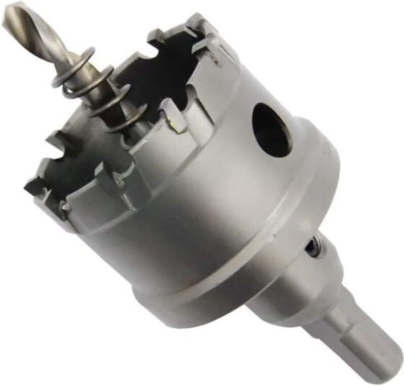 Lochsäge 50mm, bohrkrone,stahlbohrer,lochschneider metall,bohrer edelstahl,Scharf und langlebig bohrer metall