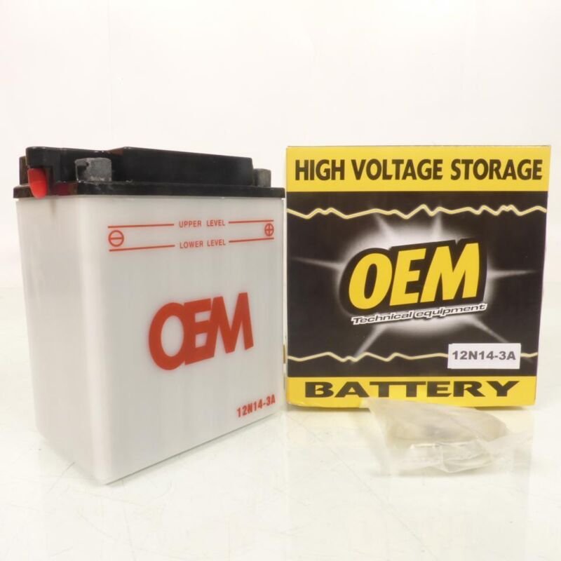OEM-Batterie für Motorrad 12N14-3A / 12V 14Ah Neu
