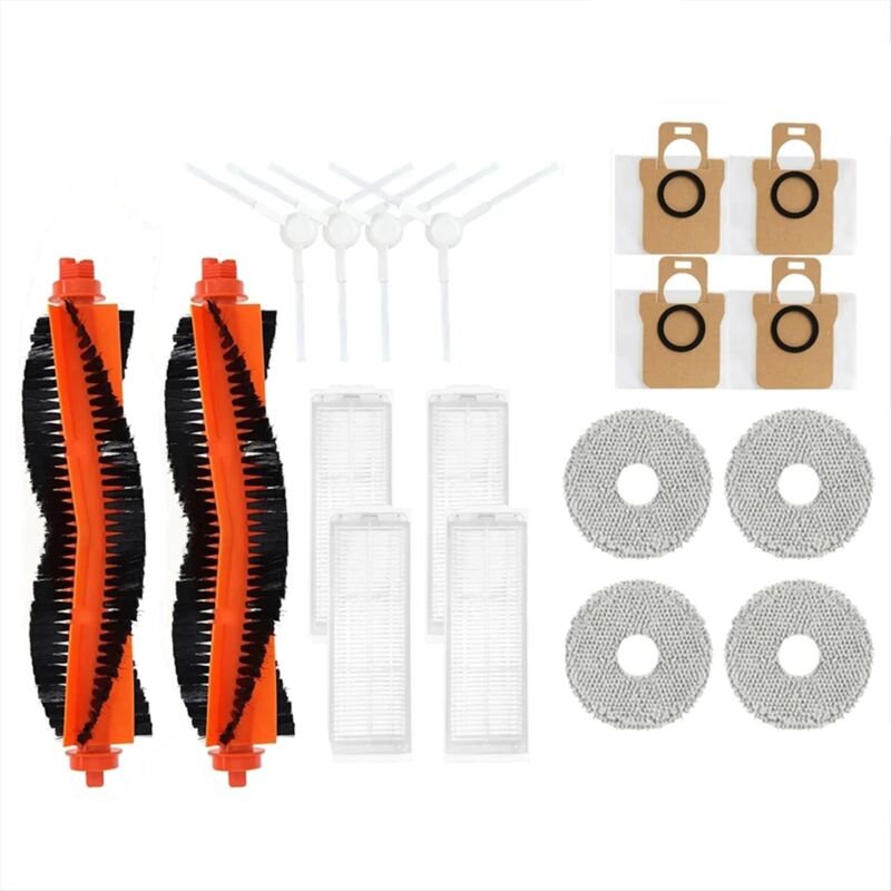 Für M30 Pro Zubehör Mopp Tuch Staubbeutel Filter Pinsel