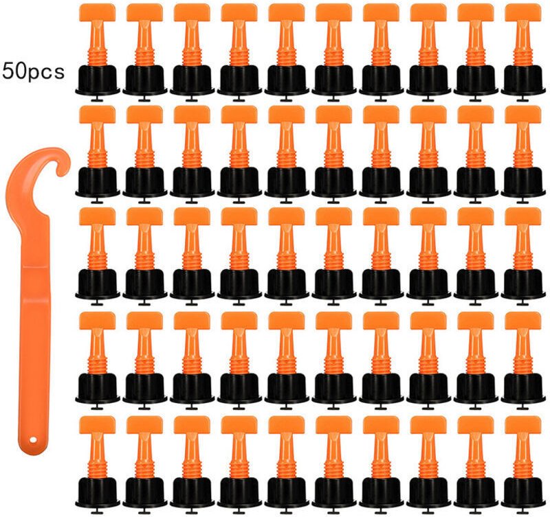 Fliesenausrichtungs- und Nivellierwerkzeug, T-förmiger Versteller, Kunststoffkreuz, Werkzeug zum Positionieren von Wand-...