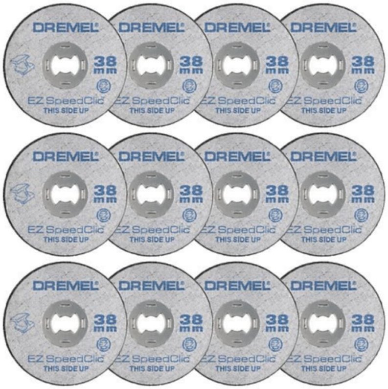 Ez SpeedClic Metall-Trennscheiben ø 38,0 mm (12 Stück) - Dremel