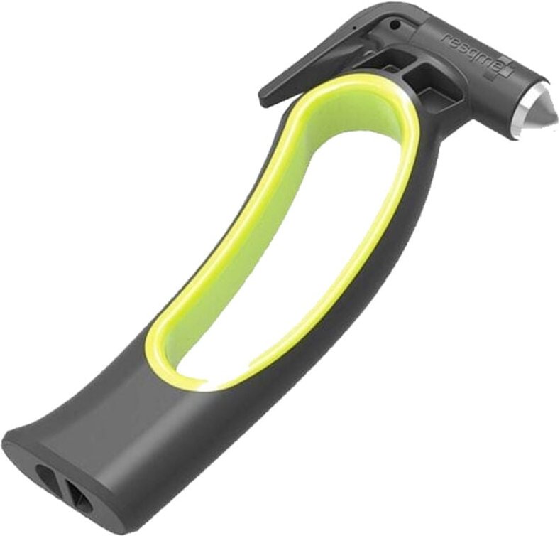 Resqme - 510.1400.51 Resqhammer Nothammer Gurtschneider (b x h x t) 70 x 165 x 25 mm 1 St.