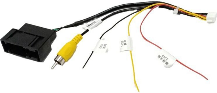 Tlily - 26-Poliger RGB-Decoder, RGB-Zu-CVBS(AV)-Konvertierungsbox-Adapter für Autokameras Von cc, Golf 6, , Magotan