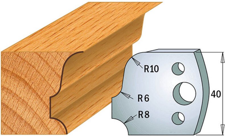 691.064 Paar Abweiser 40x4mm