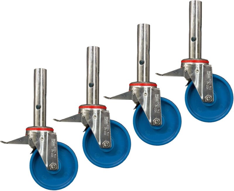 Fahrrollensatz monto 125 mm Baugerüste - Krause