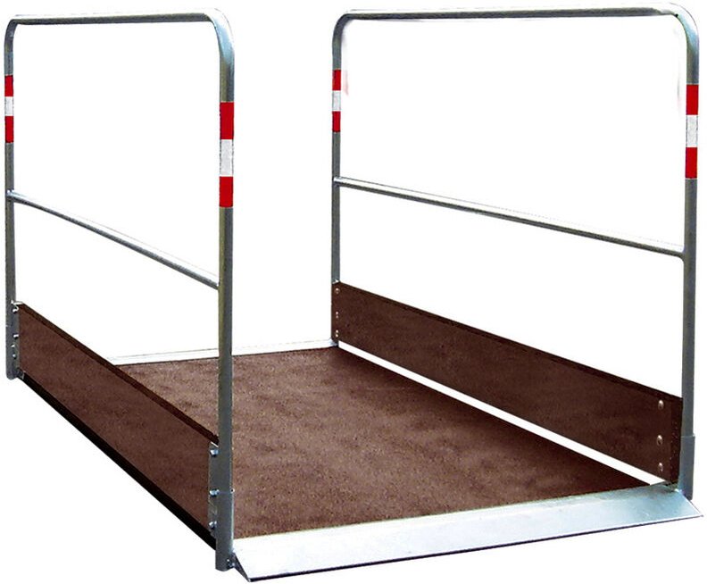 Schake Grabenbrücke aus Holz 1,0m lang