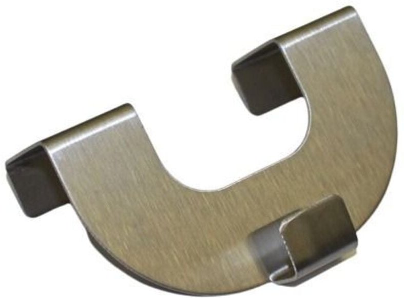 Thumbnail - Fensterhaken Metall 4 cm U-Form 2-er Pack Gardinenhacken