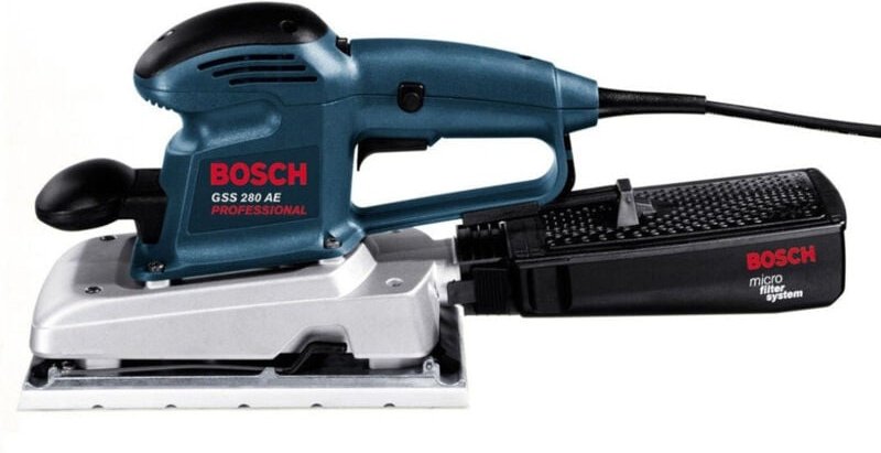 Trade Shop Traesio - Trade Shop - bosch gss 280 ae mit microfilter 226x114mm -
