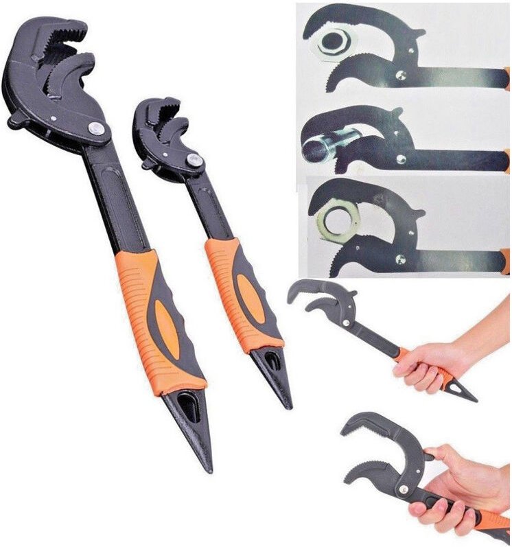 Trade Shop - SET 2 KEYS DER VERORDNUNGEN MULTIC FUNKTIONEN 260 mm 380 mm -