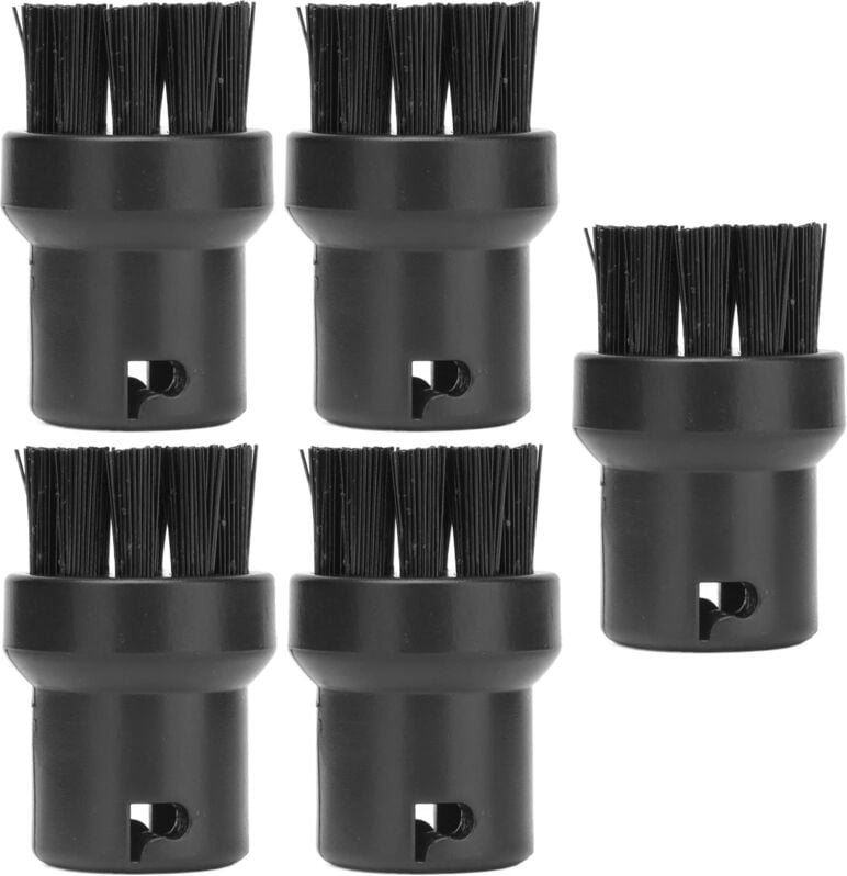 Ej.life - Dampfmaschinenbürste, Dampfbürstenkopf Sc4, Sc1, Sc2, Sc3, Sc4, s, Karcher Zubehör 5 teiliges Ersatz Schwarz D...