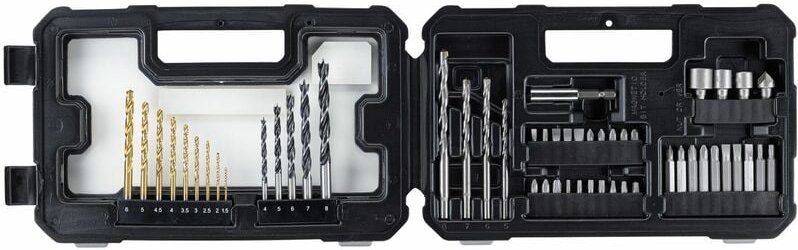Zubehör - 53-teiliges Bit- und Bohrer-Set STA7223-XJ - Stanley