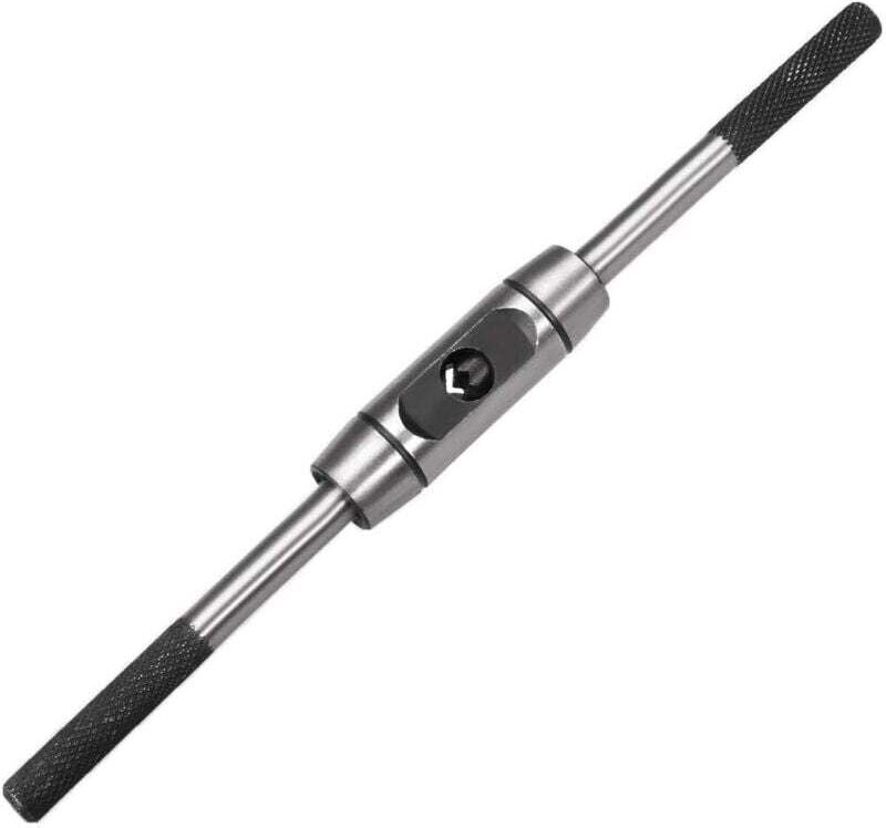 Linkshändiger, verstellbarer Gewindebohrer-Griff für metrische Gewindebohrer M6-M14, Werkzeugkörper aus Druckguss