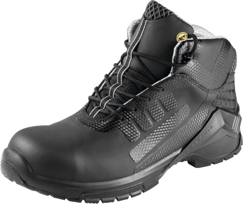 STEITZ SECURA Schnürstiefel schwarz VD PRO 3800 SF ESD, S3 XB, EU-Schuhgröße: 46