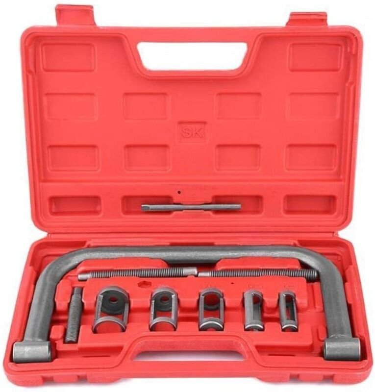 Ventil-Kompressor-Feder-Set, 10-teiliges tragbares tragbares Ventil-Kompressor-Klemm-Werkzeug-Set