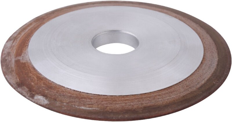 100 mm Harz-Diamantschleifscheibe, Körnung 180, für Hartmetalle.