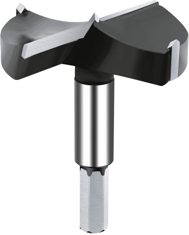 75-mm-Holzbohrer, Hartmetall-Holzbohrer für Hartholz, Holzbohrer, Scharnierbohrer, Werkzeugset für Holz, Sperrholz und K...