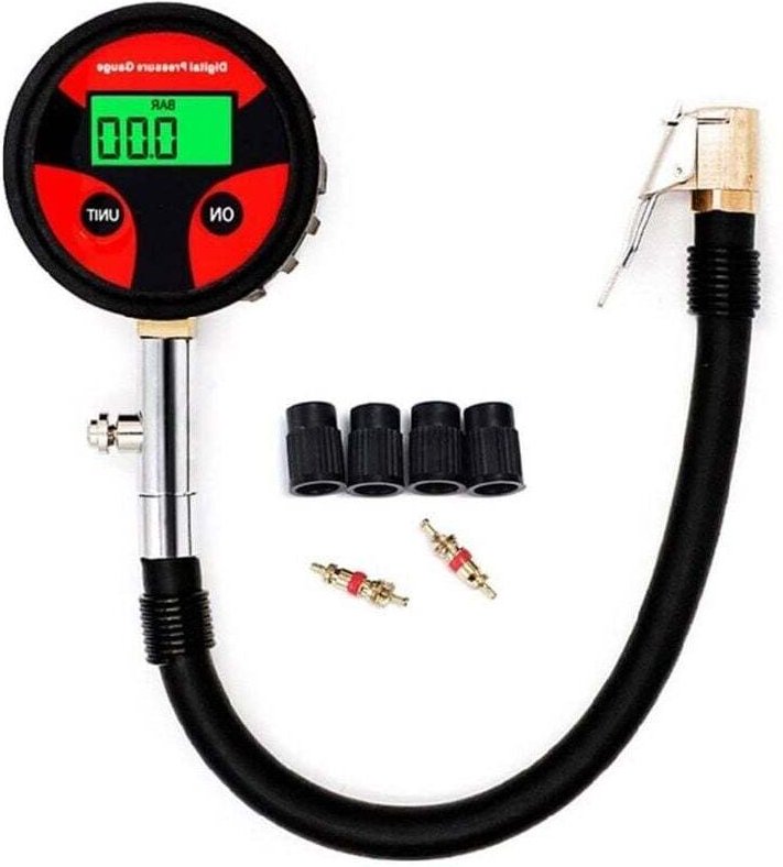 Manomètre Numérique De Pression Des Pneus De Voiture Jauge De Gonflage Détecteur D'Air