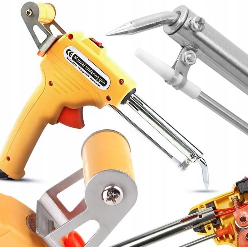 Lötkolben mit Zinnzuführung 60W