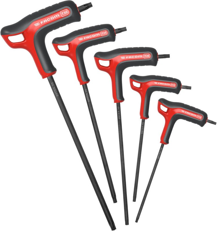 Thumbnail - Stiftschluessel T-Griff Torx, Set 5-tlg. - Facom