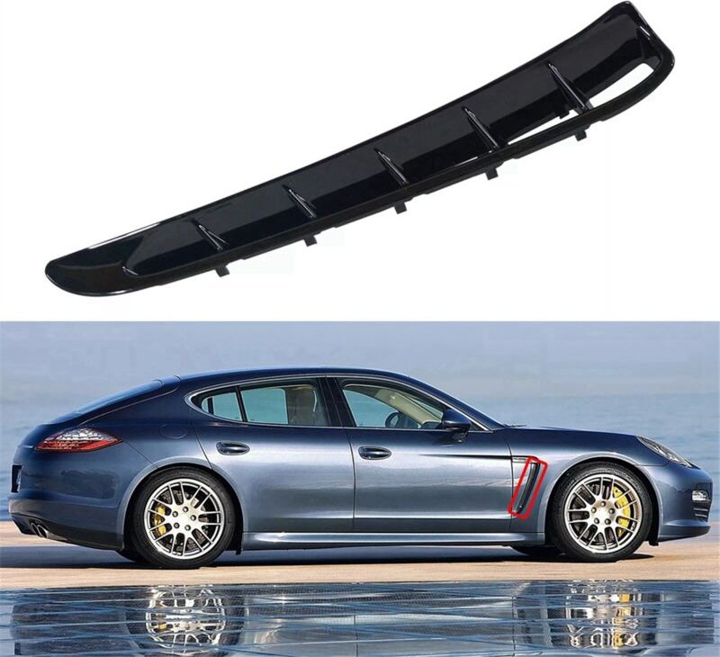 Für 2010-2016 Schwarze seitliche Lüftungsgitterabdeckung 97050463301 97050463401