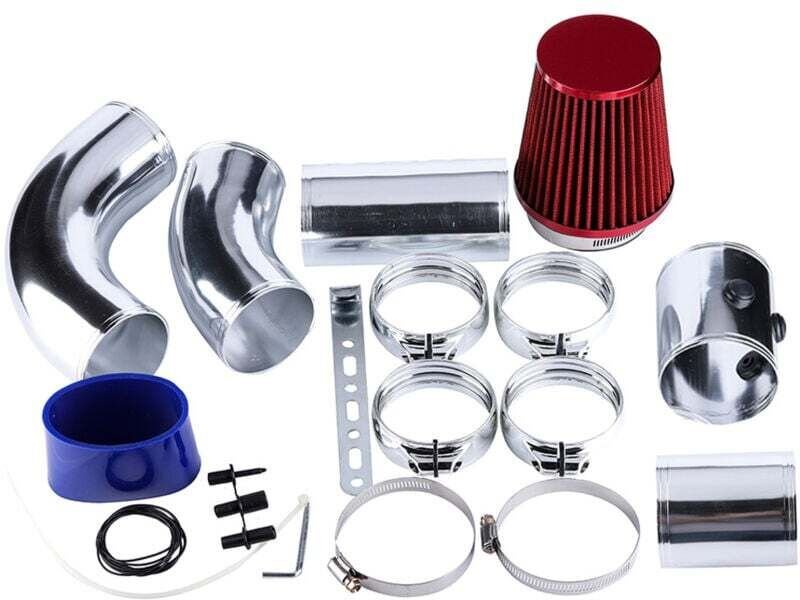 76 mm, universelles Kaltluftansaugfiltersystem, Kombination aus Hochleistungs-Ansaugschlauch und Ansaugschlauch-Modifika...