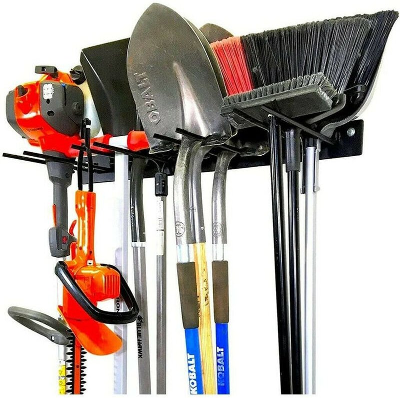 Thumbnail - Gerätehalter Metall Werkzeughalter Gartengerätehalter Besenhalter Mop Halter Geräteleiste