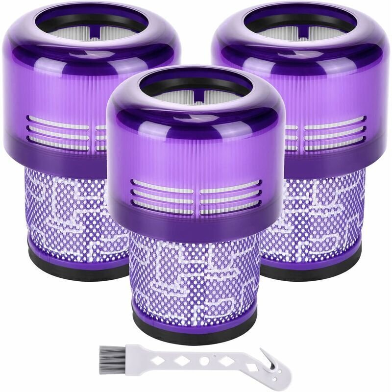 Filter für Dyson V11, 3er-Pack Ersatzfilter für Dyson V11, V15, SV14, SV17, SV22, Detect Animal, Absolute, Extra Pro, er...