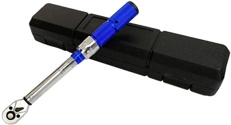 Clé dynamométrique 3/8", 2-24 NM Kit de clés dynamométriques pour vélo et moto, 0,2 NM Micro réglage avec blocage, préci...