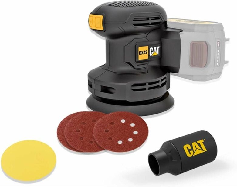 Caterpillar - Werkzeuge - Akku Exzenterschleifer 125 mm DX42B