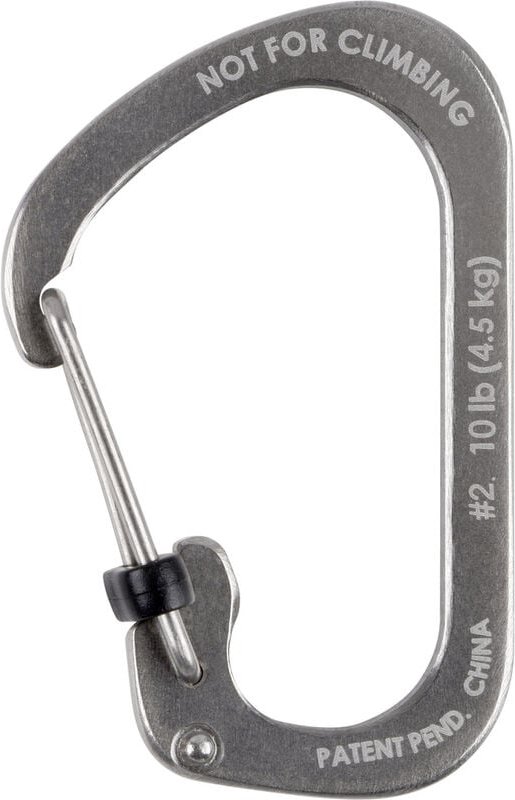 Nite Ize - CSL2-11-R6 Karabiner SlideLock Gr. 2 8.9 mm x 43.6 mm x 2.5 mm 1 St.