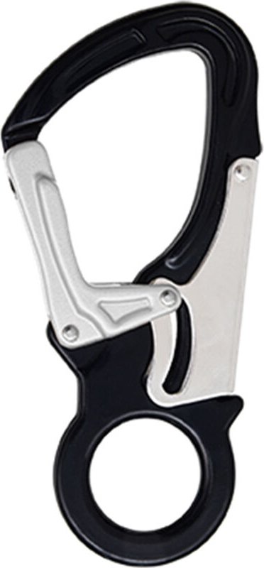 Doppeltwirkender Aluminiumhaken mit automatischer Verriegelung, Typ Keylock, Öffnung 25 mm - FA5022925B