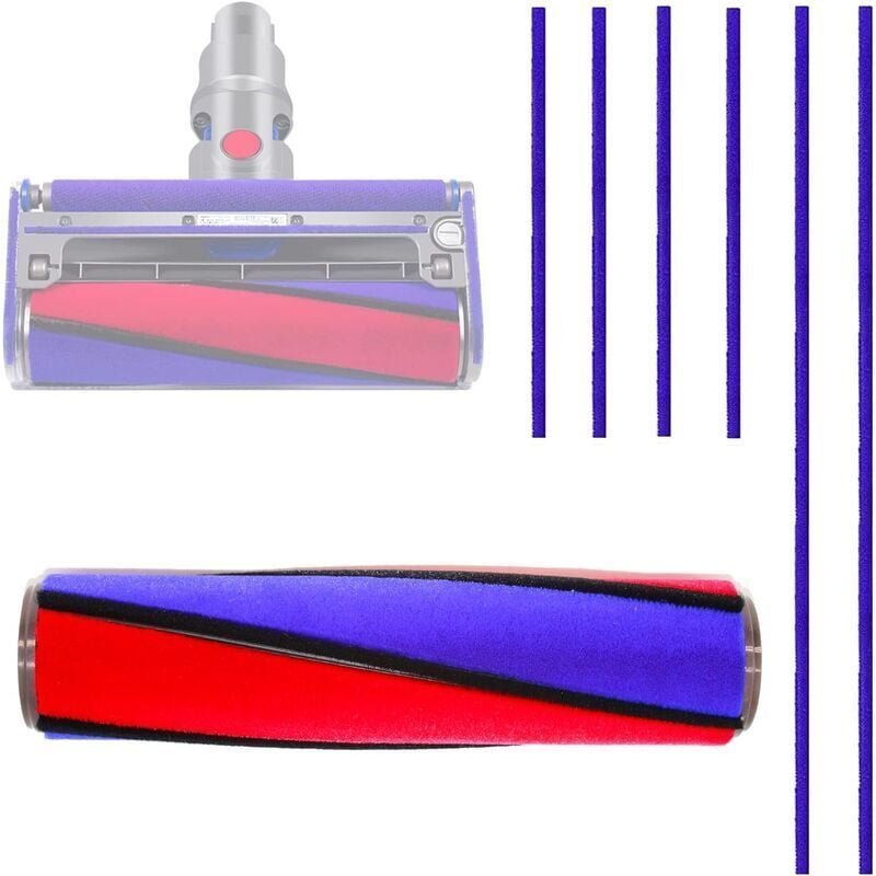 Dyson Staubsaugerbürstenkopf mit Filter, Dyson Hartbodenbürste 9,35 Zoll, Ersatz-Rollenbürste kompatibel mit Dyson V6, V...