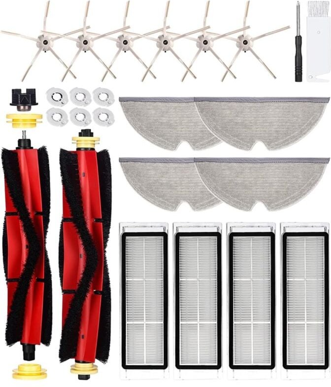 Für Staubsaugerbürsten HEPA-Filter Mopptuch