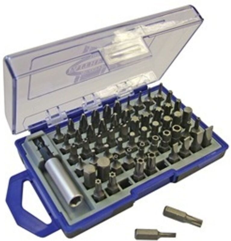 Satz mit 61 Schraubendreherbits Outifrance