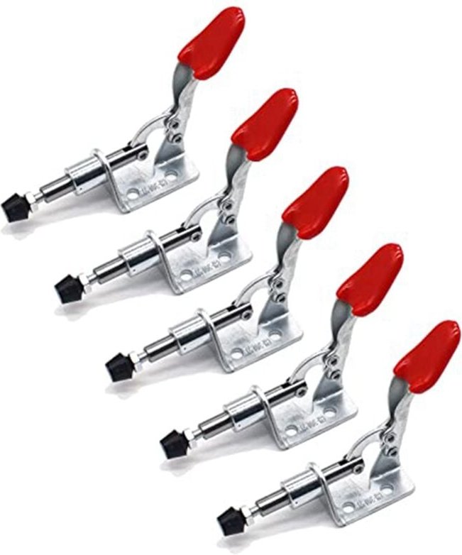 5 pcs Pull Latch 301AM Einstellbare Toggle Clamp Hub Push Quick Release Hand Werkzeug