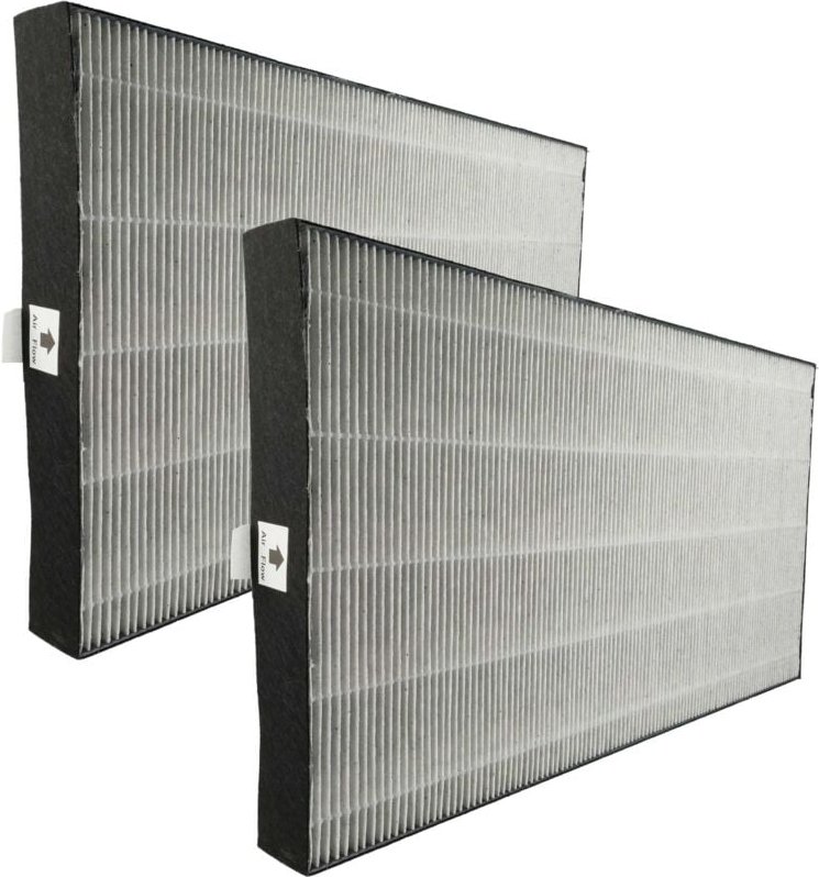 vhbw 2x HEPA Filter HEPA 13 Ersatz für Sharp FZ-A61HFR für Luftreiniger - Ersatz-Filter