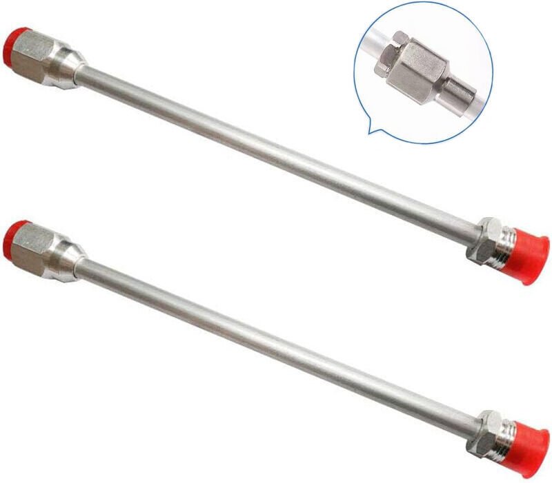 Verlängerungsstange für Airless-Farbspritzpistolen von Titan/Wagner/Graco, 2 Stück x 30 cm