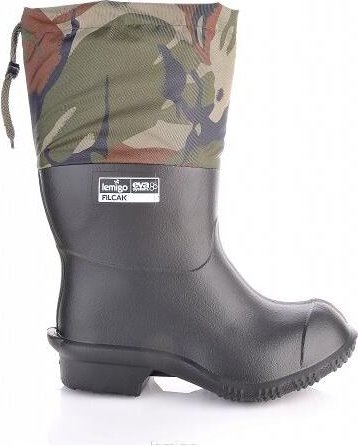 Buty filcak eva rozmiar - 49 z kołnierzem moro /802